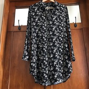 Forever 21 button down shirt/ tunic